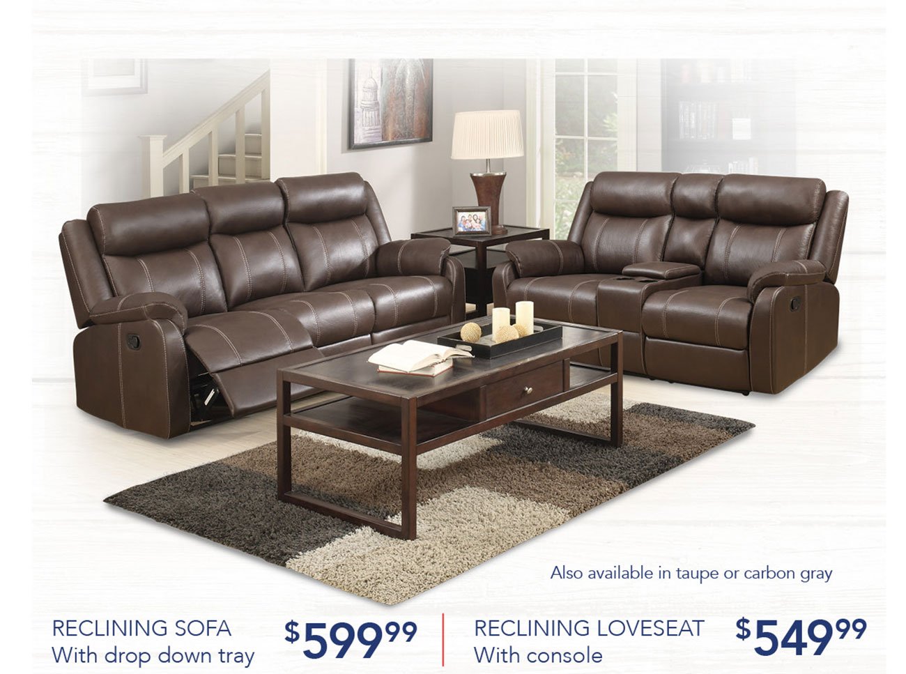 Reclining-sofa-and-loveseat