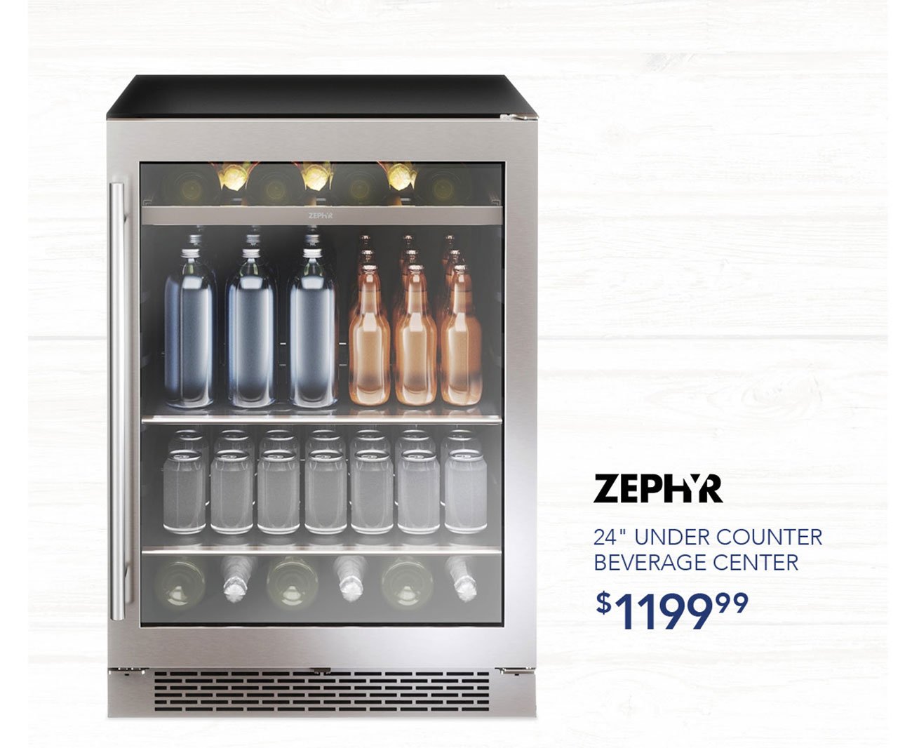 Zephyr-under-counter-beverage-center