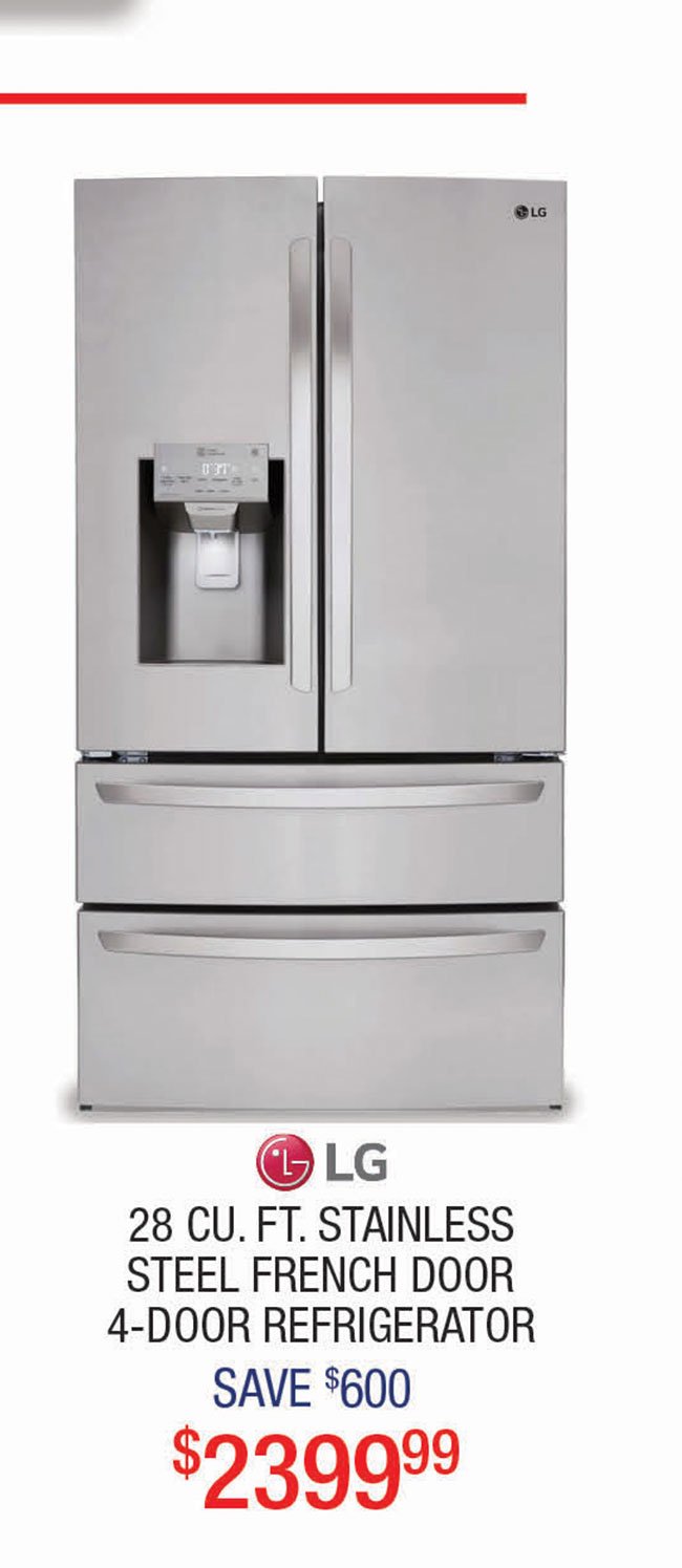 LG-Stainless-4-Door-French-Door-Fridge-UIRV