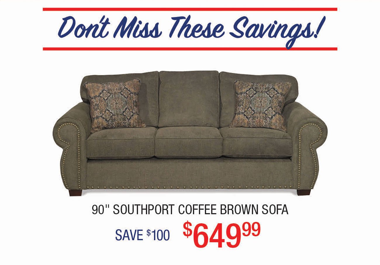 Southport-Coffee-Brown-Sofa