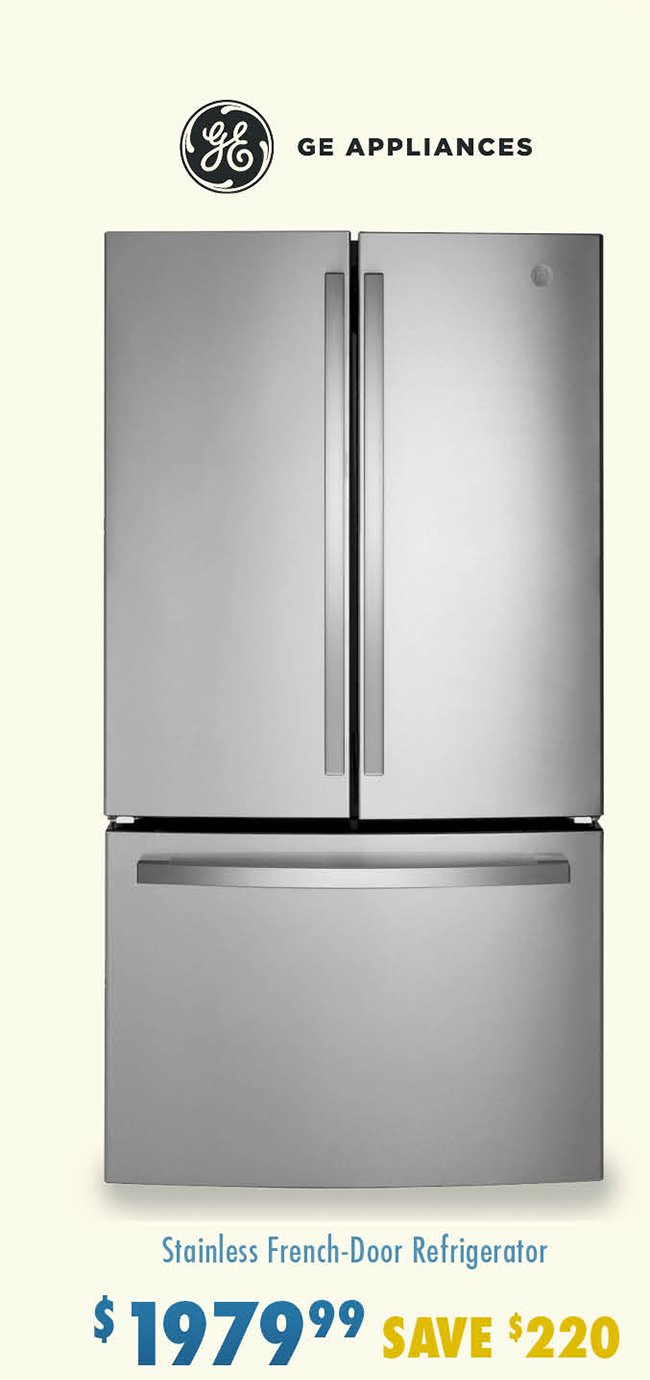 Ge-stainless-refrigarator