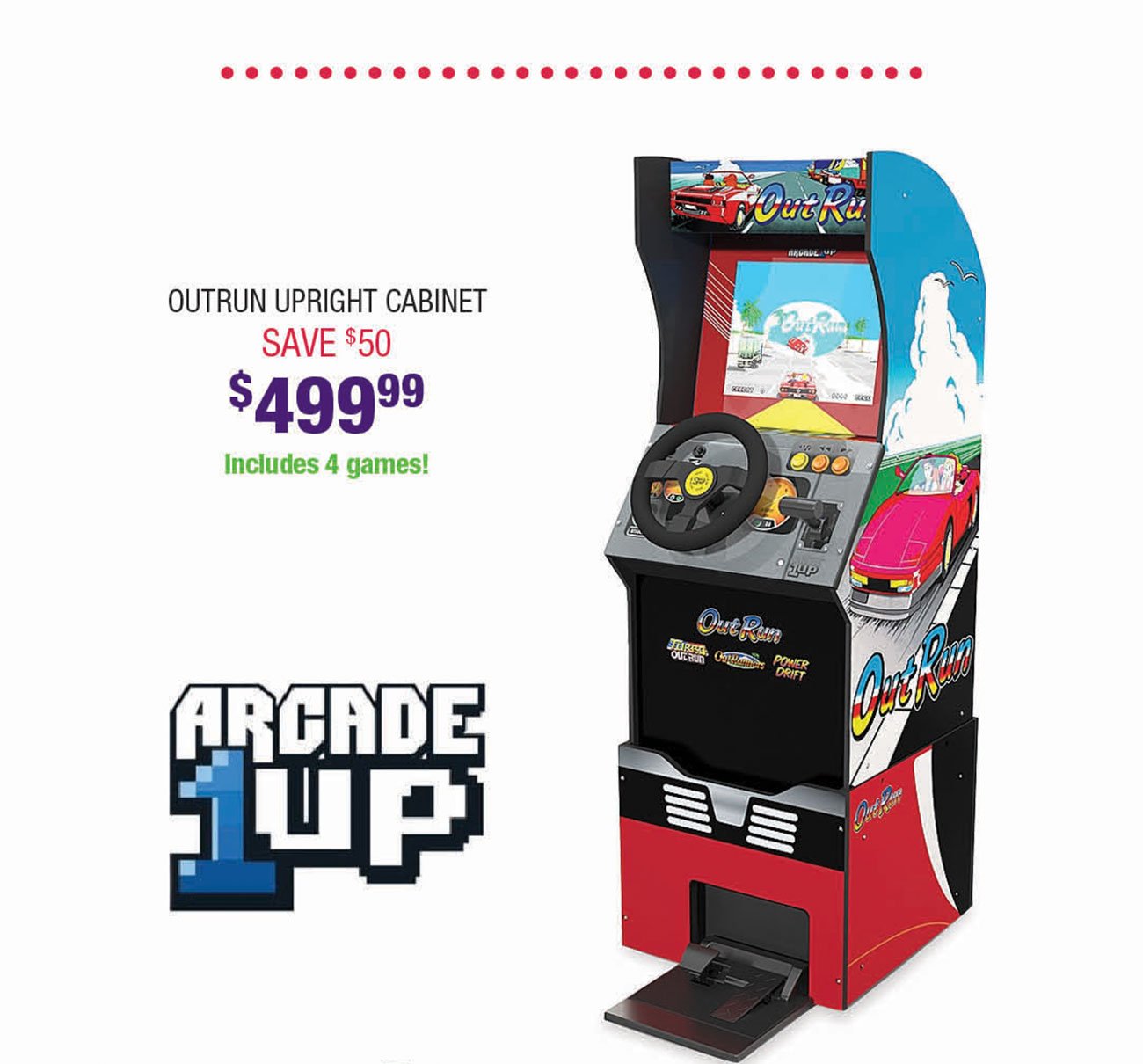 Arcade-1Up-Outrun-Upright-Cabinet