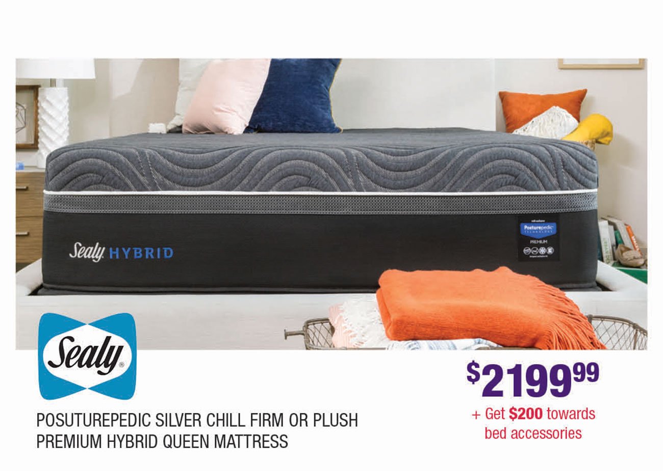 Sealy-Posuturpedic-Silver-Queen-Mattress