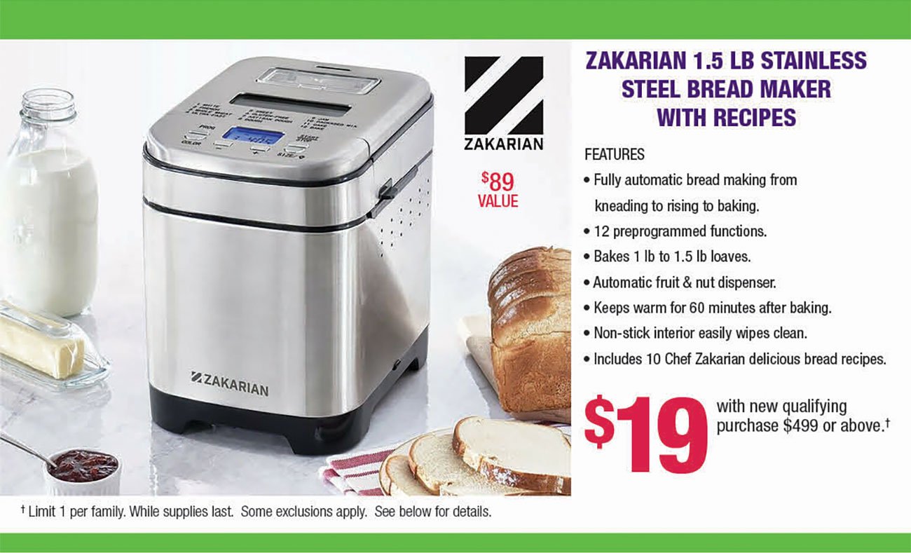 Zakarian-Bread-Maker-Premium