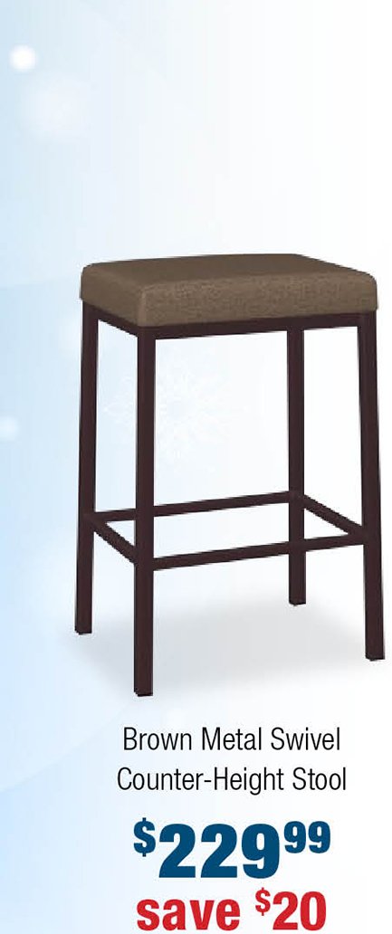 Metal-swivel-stool