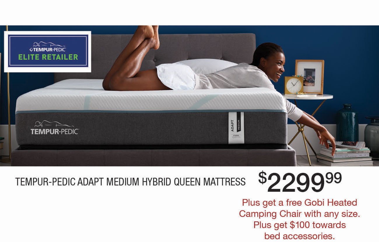 Tempur-Pedic-Adapt-Medium-Hybrid-Queen-Mattress