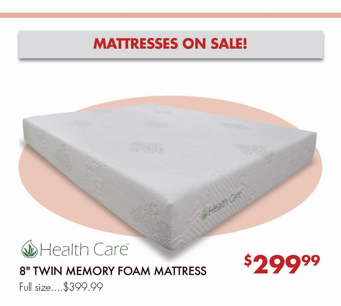 Healthcare-Twin-Memory-Foam-Mattress