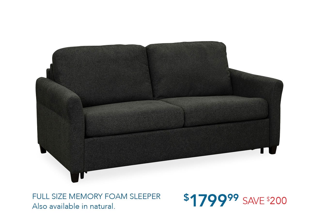 Full-size-memory-foam-sleeper