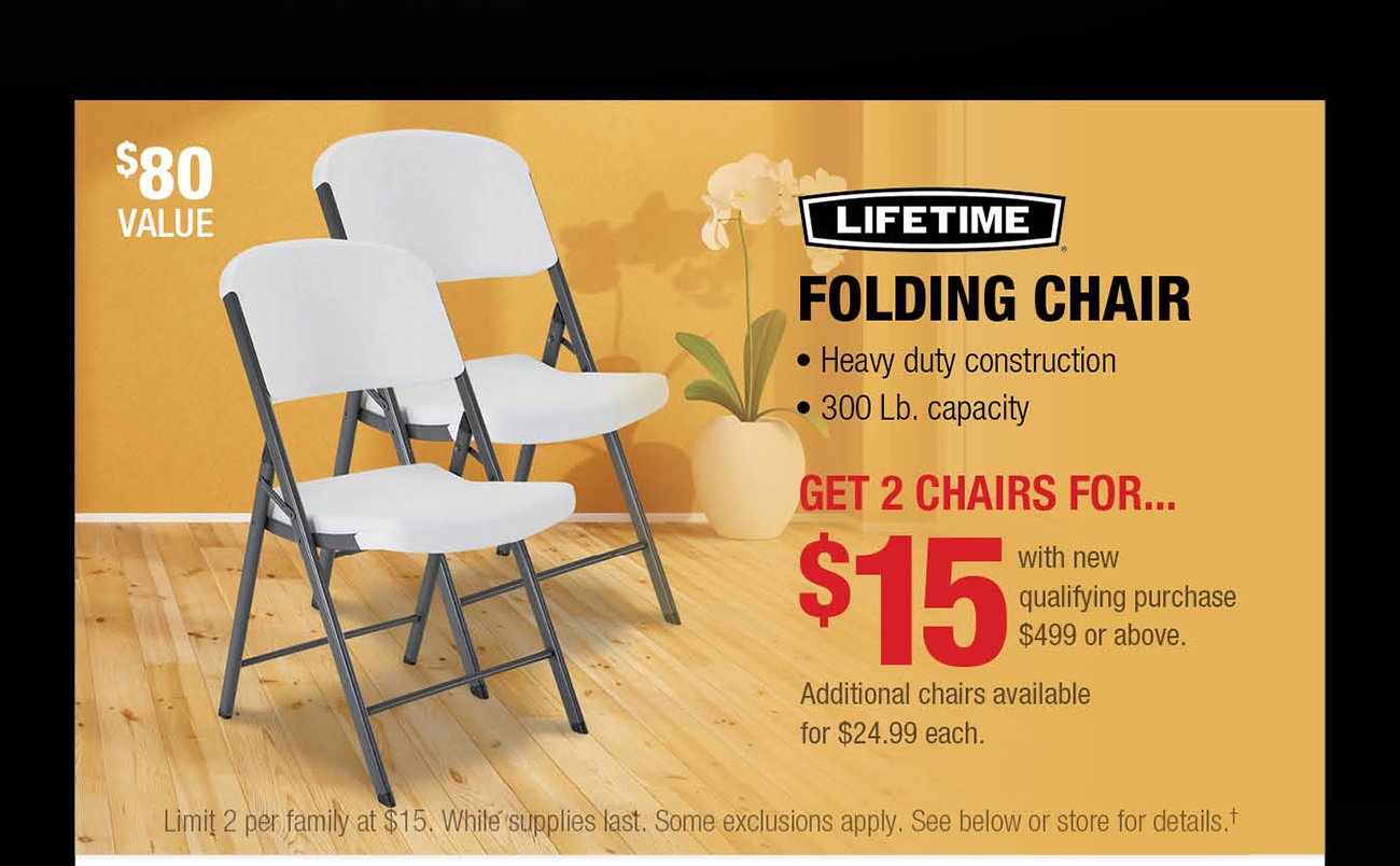 Lifetime-folding-chair