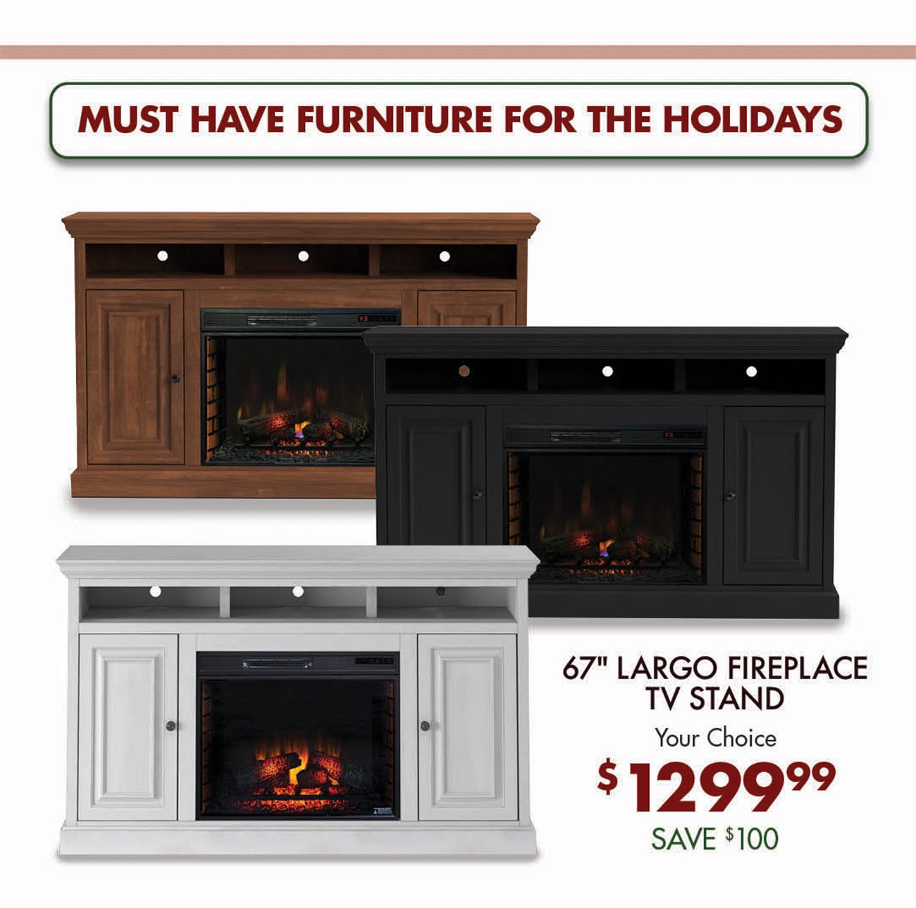 Largo-Fireplace-TV-Stands