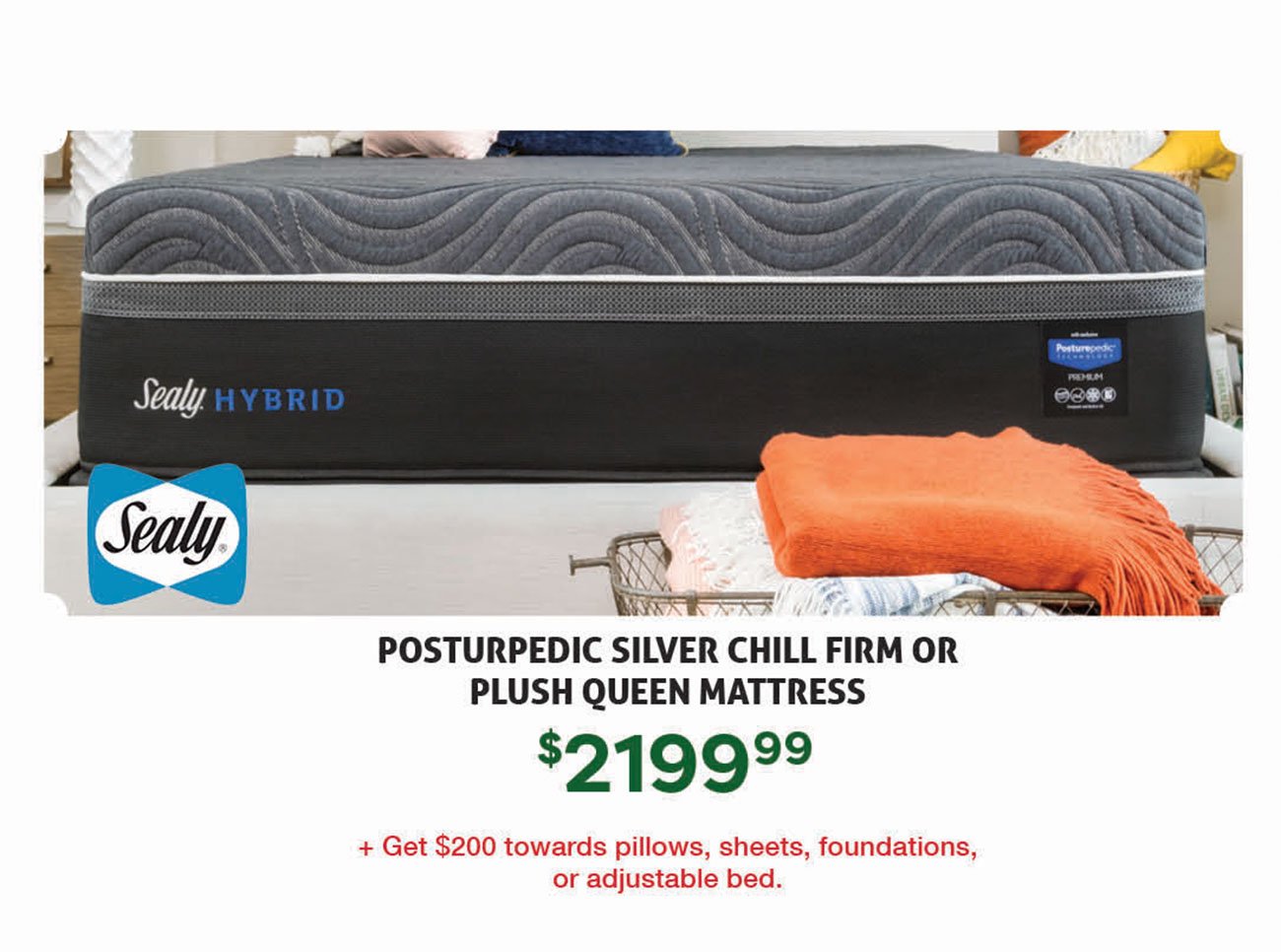 Sealy-Posturpedic-Silver-Queen-Mattress