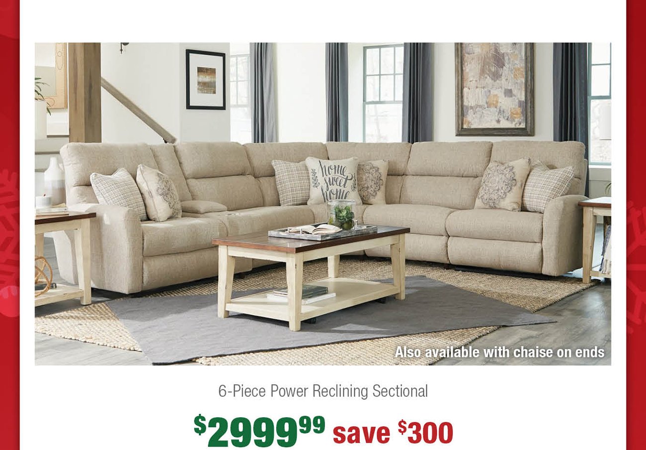 Power-reclining-sectional