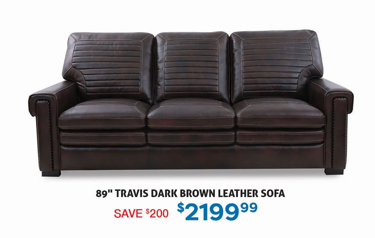 Travis-Dark-Brown-Leather-Sofa