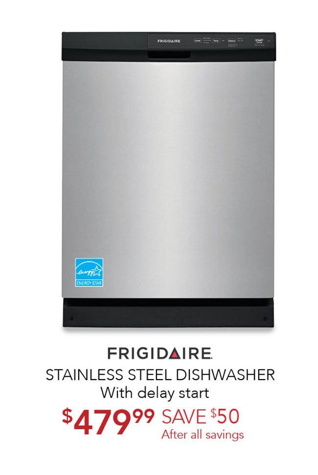 Frigidaire-stainless-steel-dishwasher