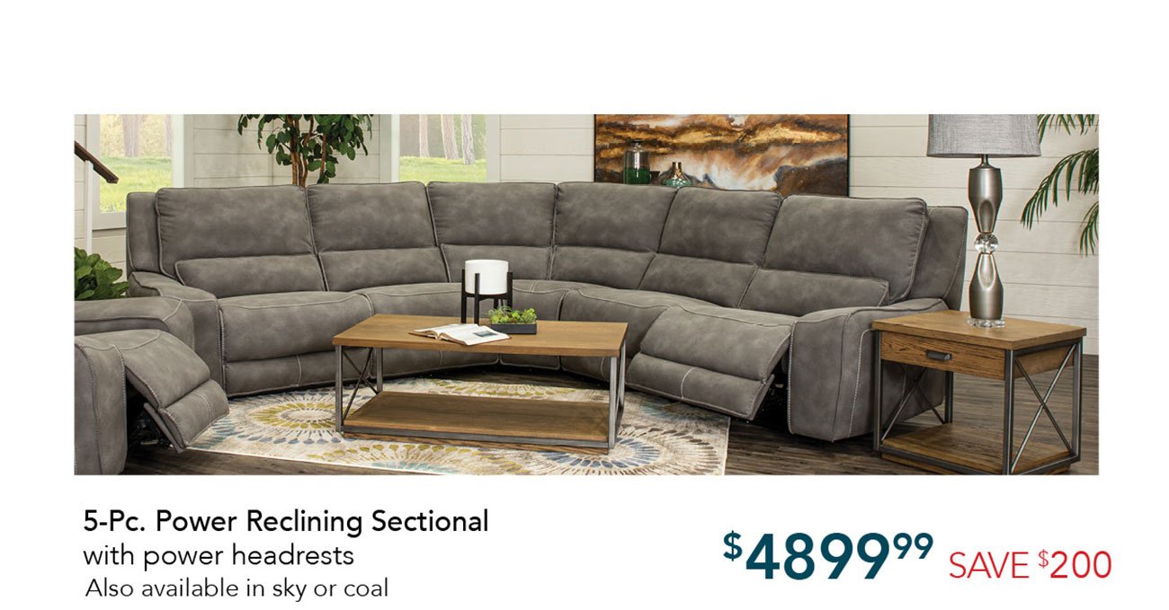 5-pc-Power-reclining-sectional