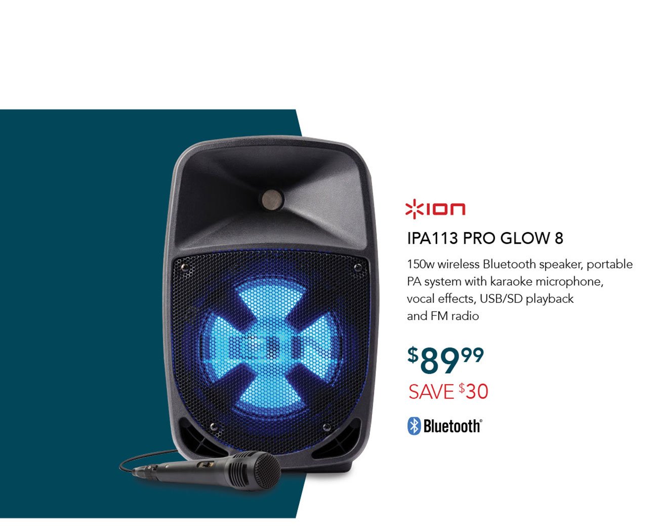 Ion-pro-glow-8-speaker