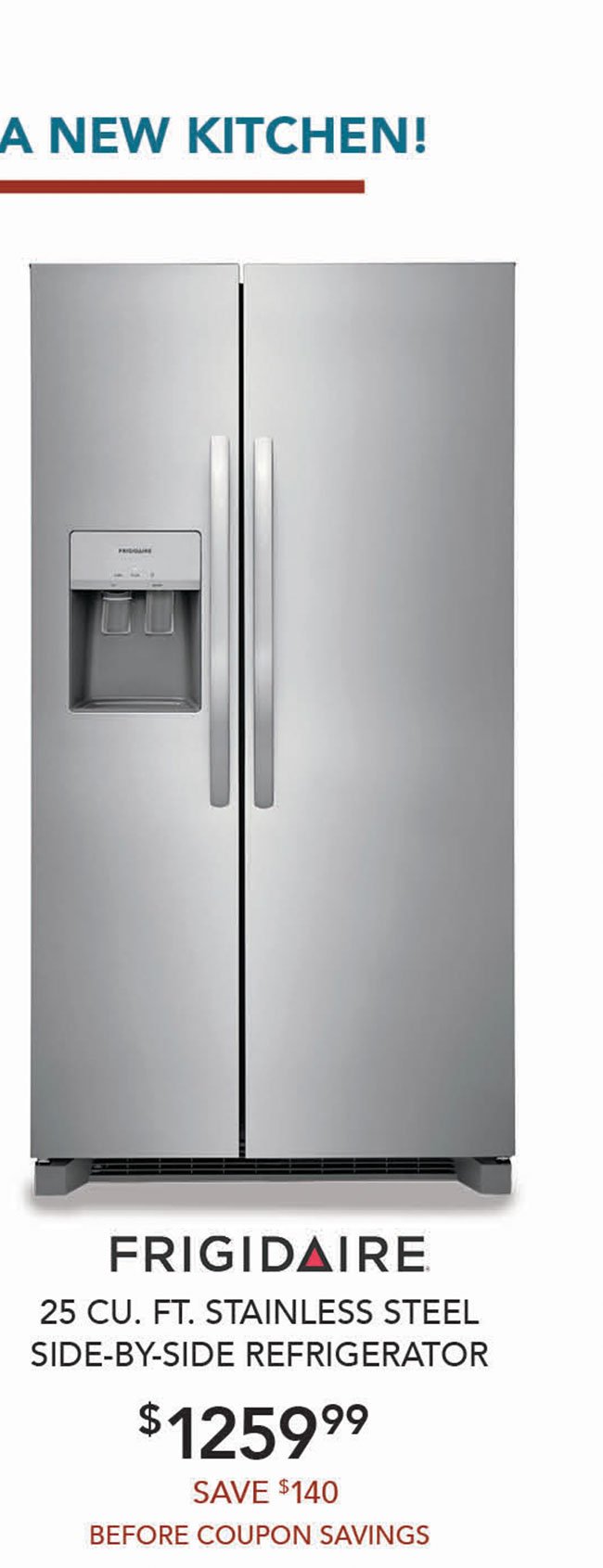 Frigidaire-Stainless-Side-By-Side-Fridge-UIRV