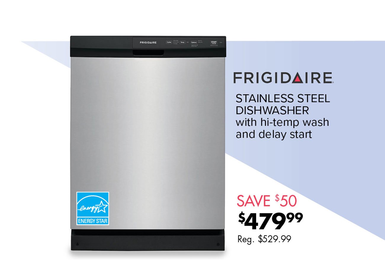 Frigidaire-stainless-steel-dishwasher