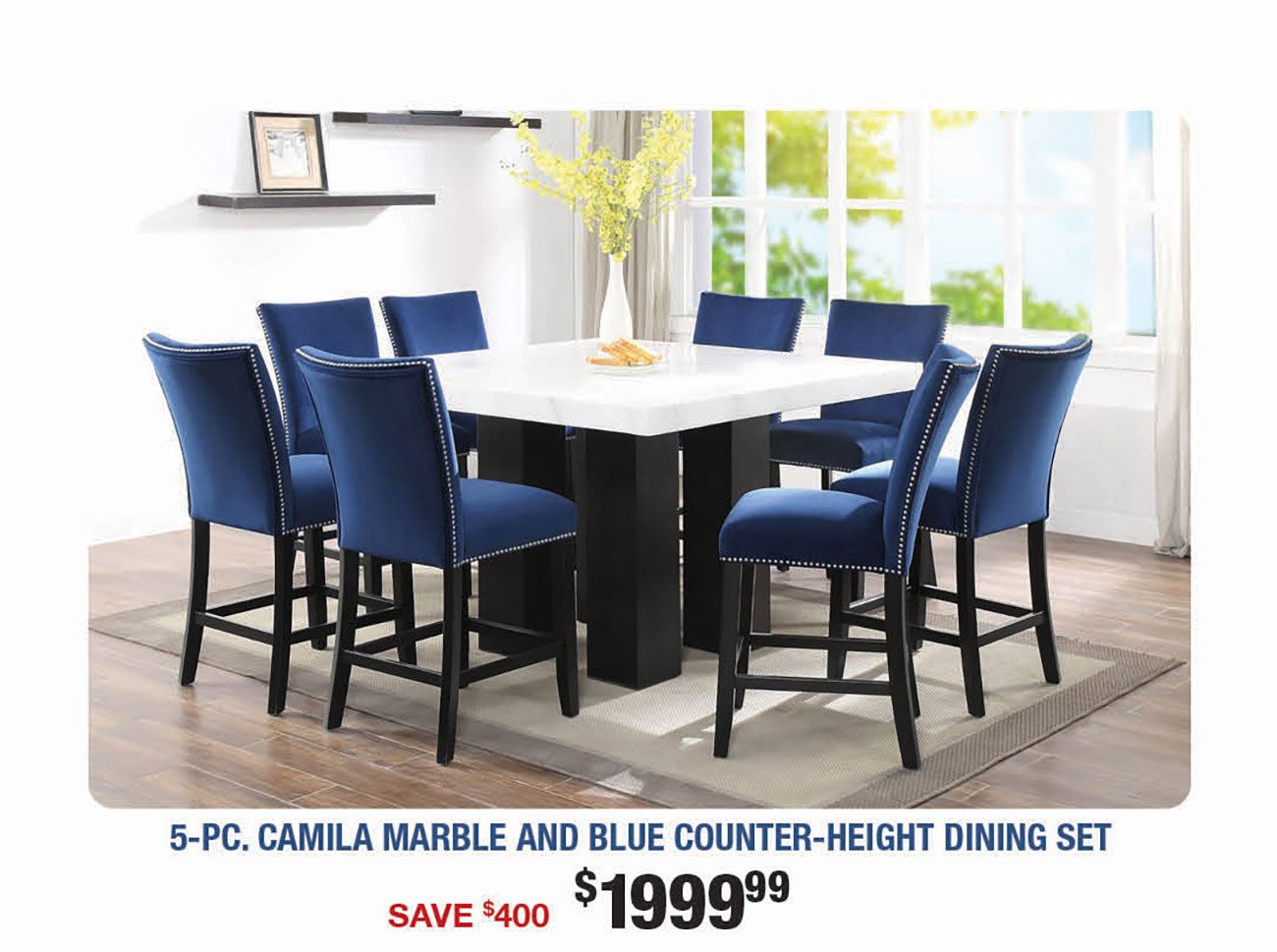 Camila-Marble-And-Blue-Dining-Set