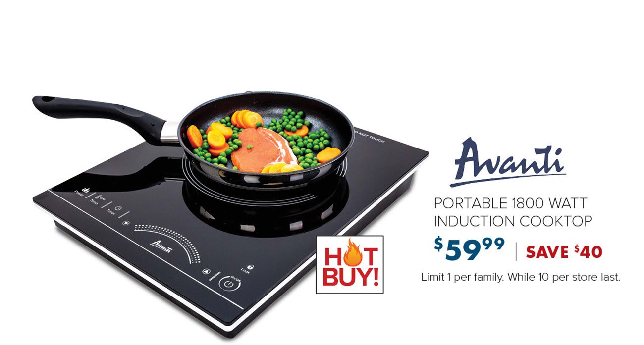 Avanti-induction-cooktop