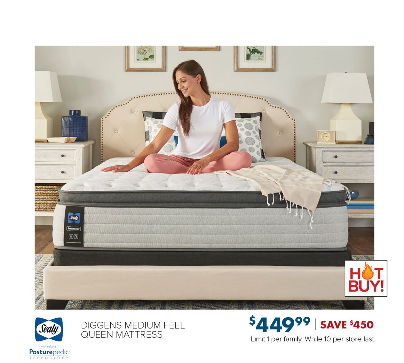 Sealy-diggins-queen-mattress