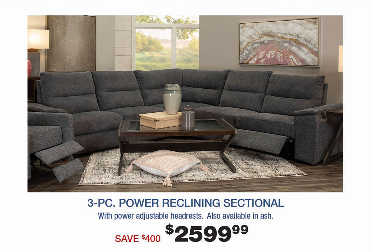 Granite-Gray-Reclining-Sectional