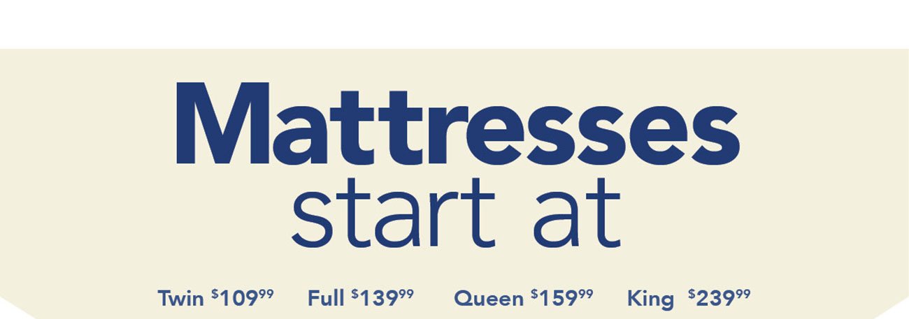 Shop-mattresses