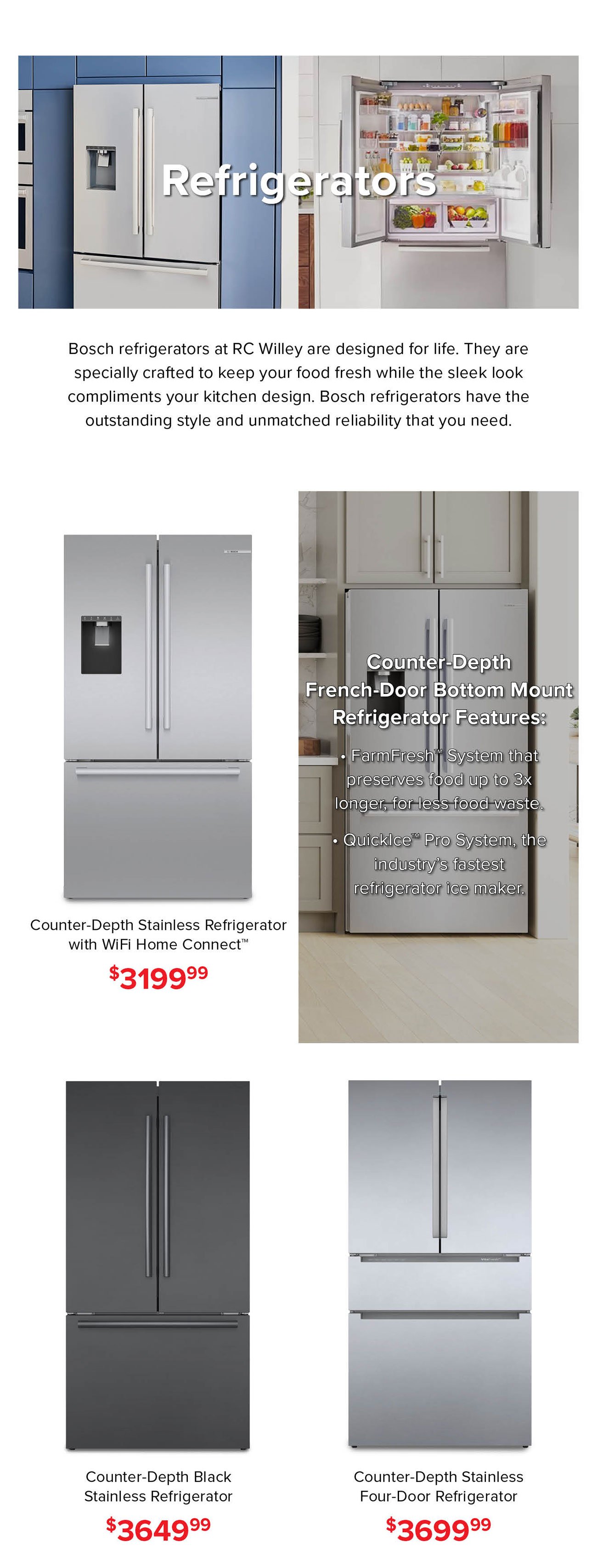 Bosch-refrigerators