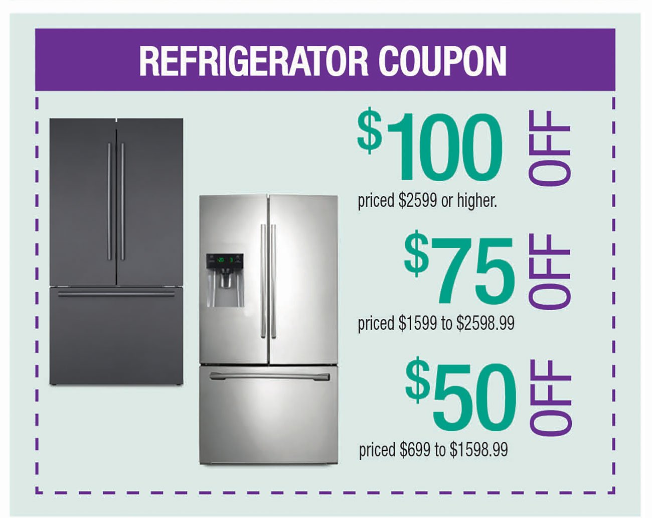 Refrigerator-Coupon