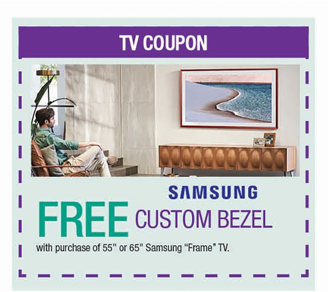 Samsung-Frame-TV-Coupon