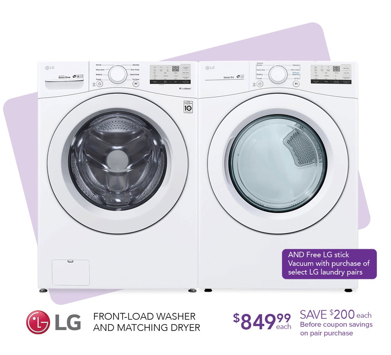 LG-front-load-washer-dryer