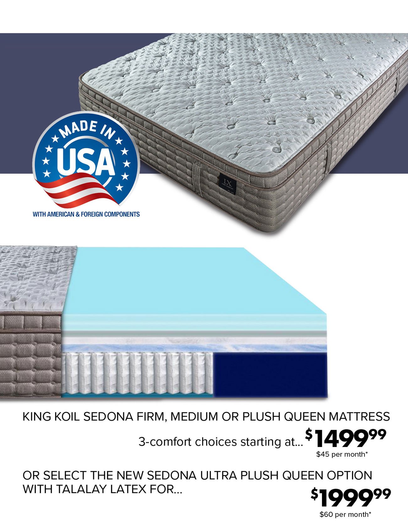 King-koil-sedona-queen-mattress