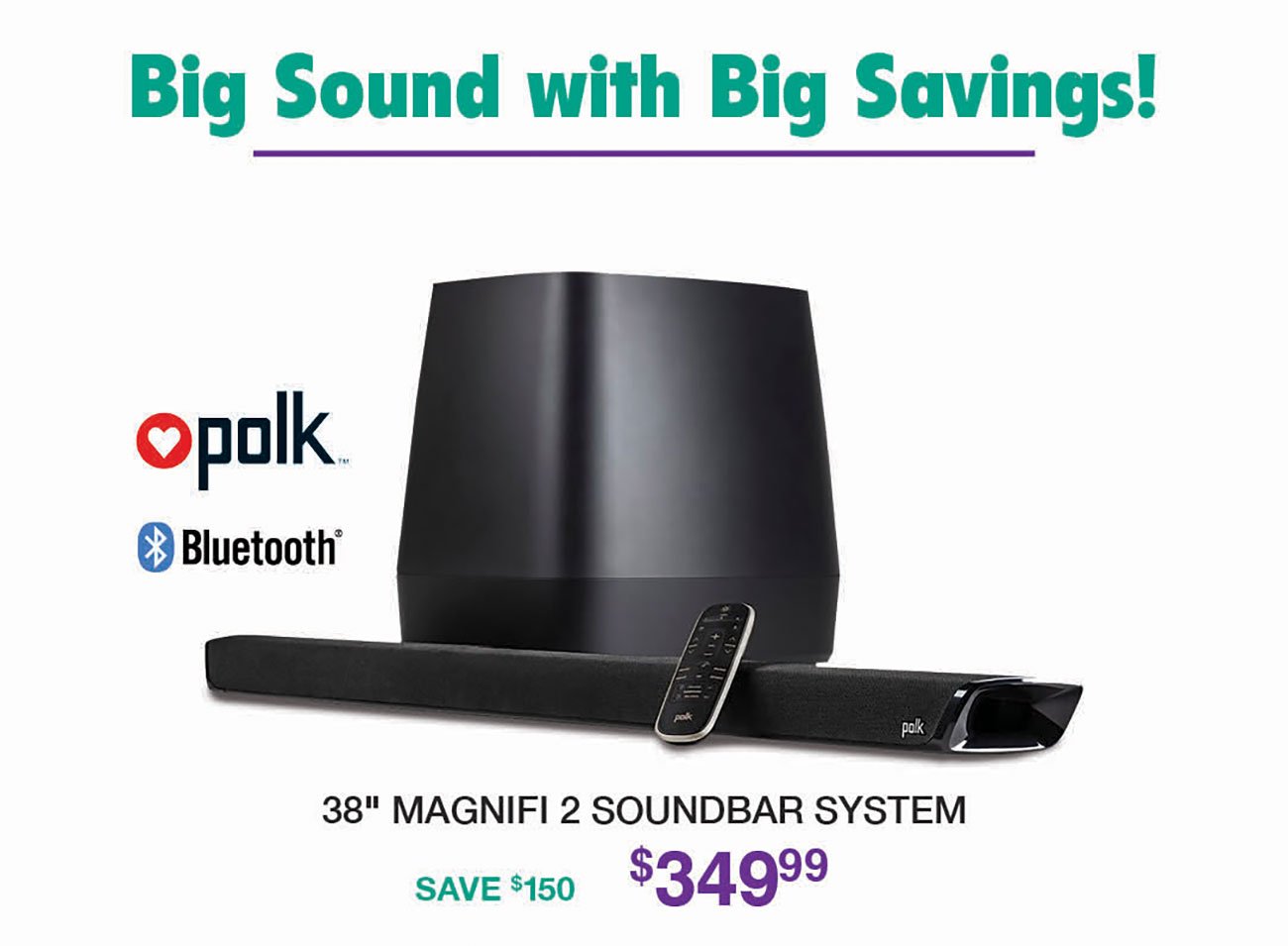 Polk-Magnifi-2-Soundbar-System