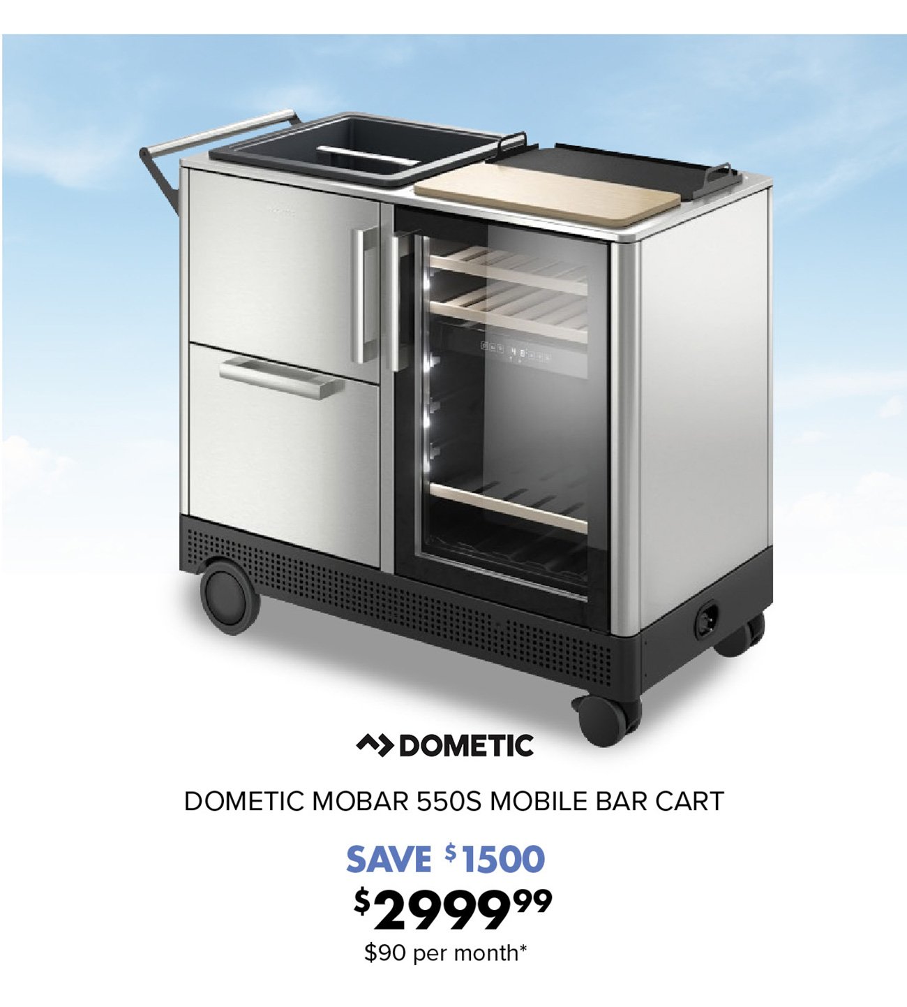 Dometec-mobile-bar-cart