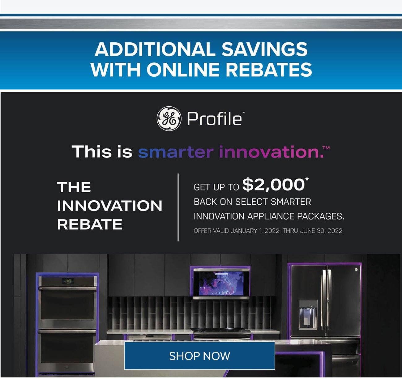 Ge-profile-rebate