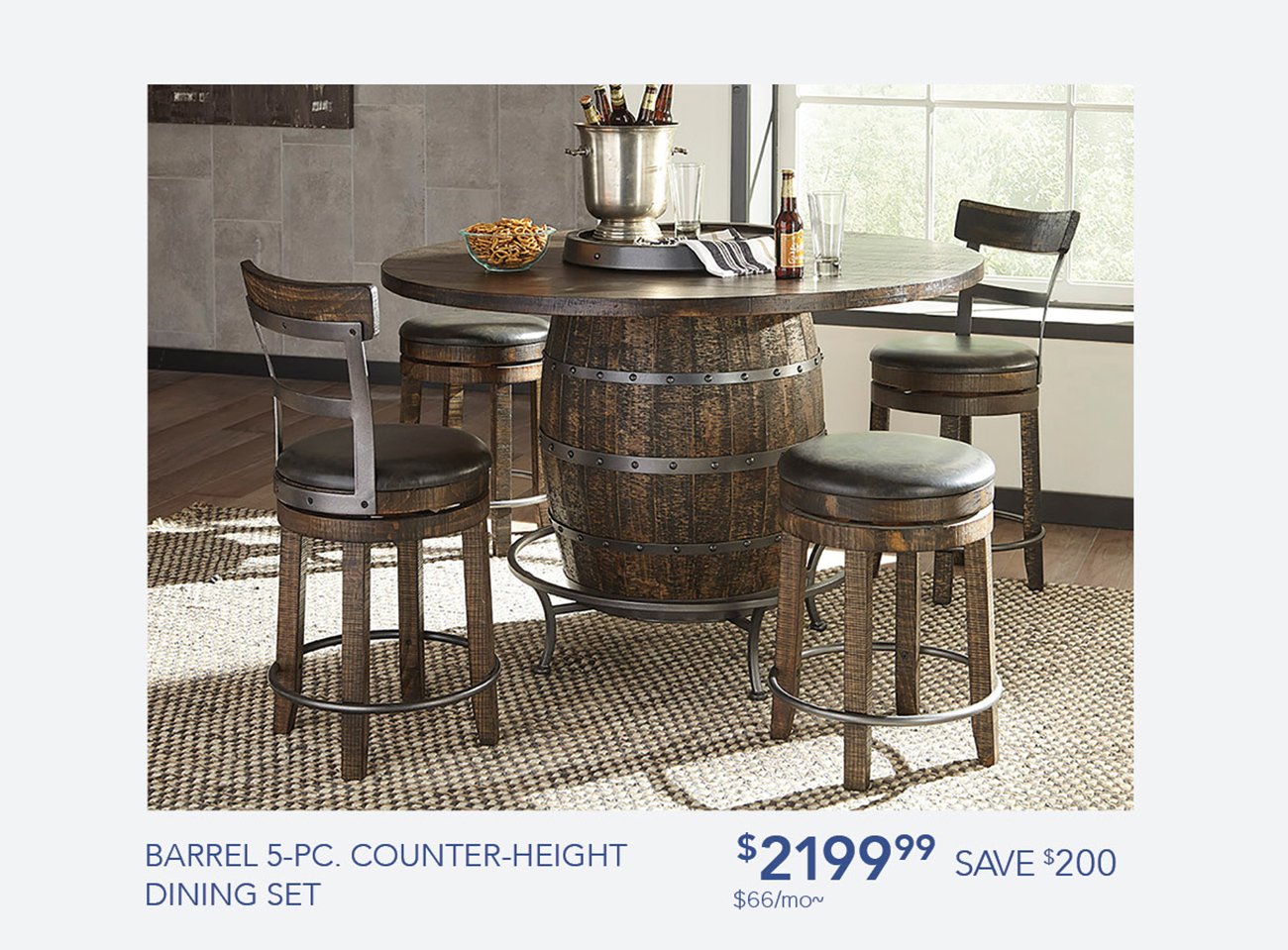 Barrel-counter-height-dining-set