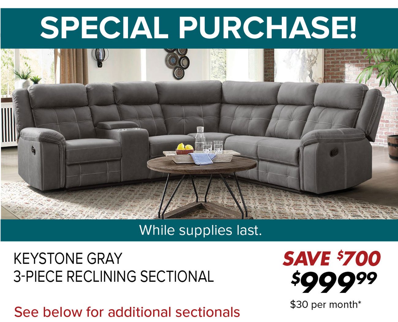 Keystone-gray-sectional