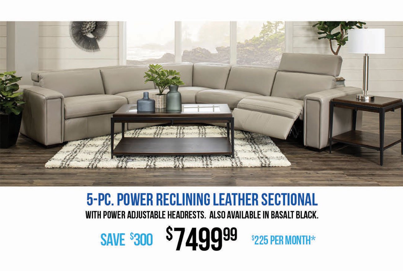 Power-Reclining-Tan-Leather-Sectional