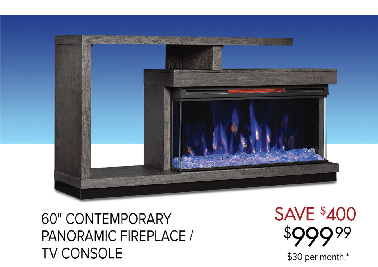 Panoramic-fire-place-tv-console