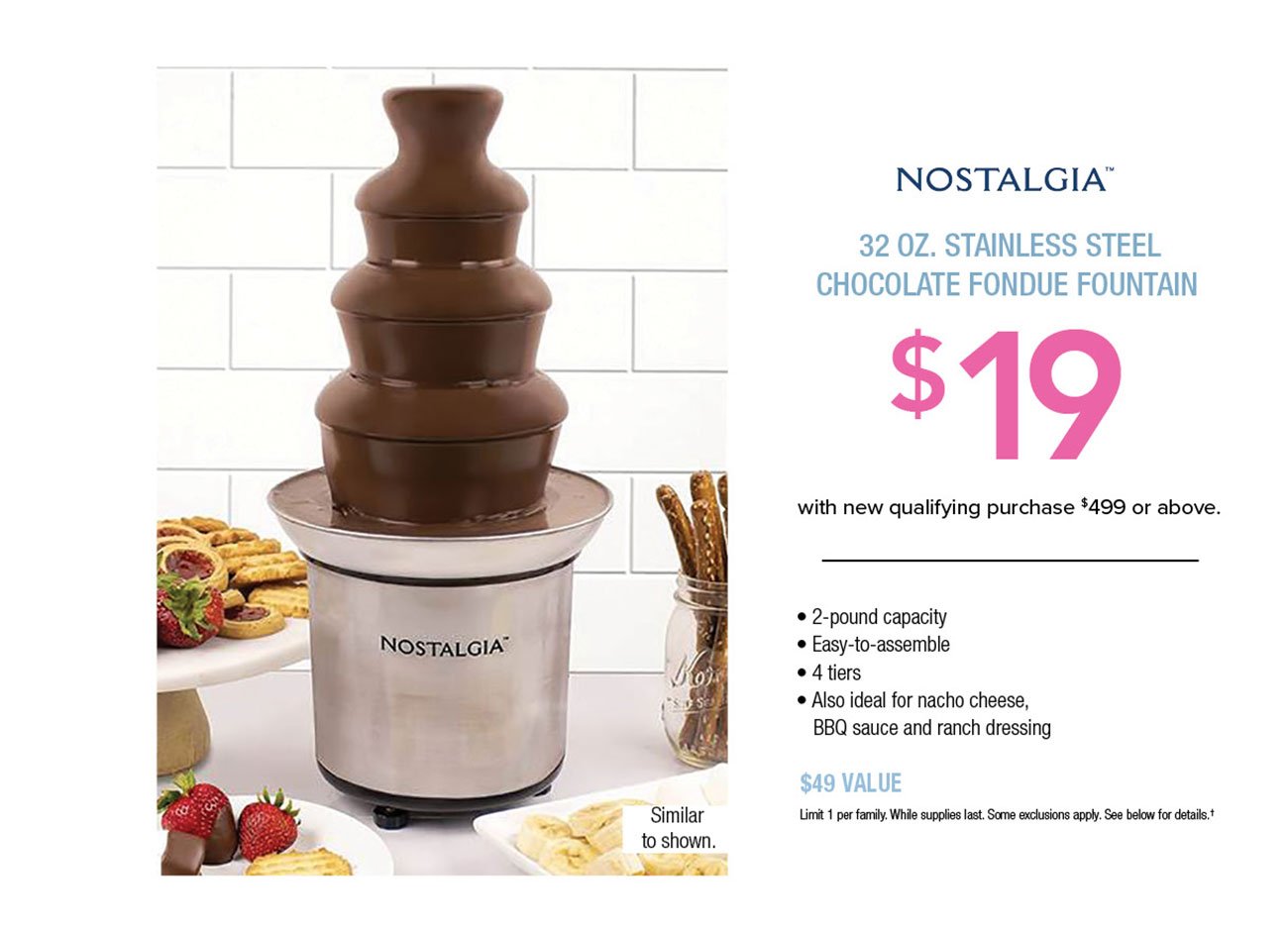 Chocolate-fondue-fountain