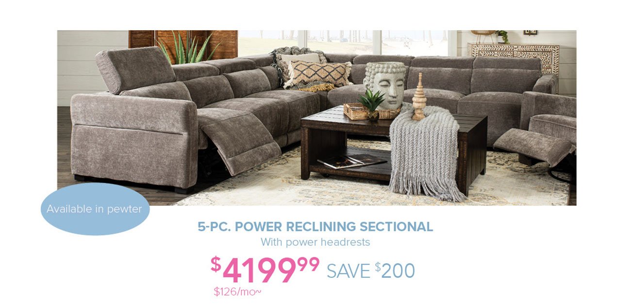 Power-reclining-sectional