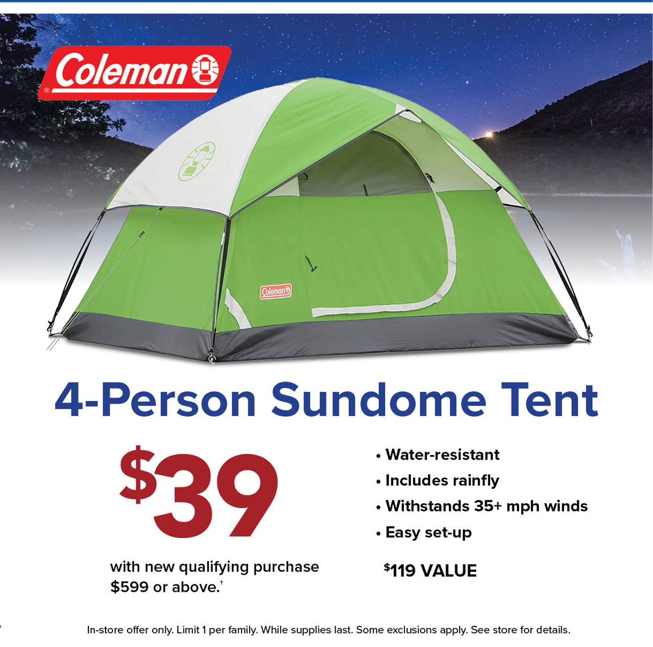 Sundome-Tent