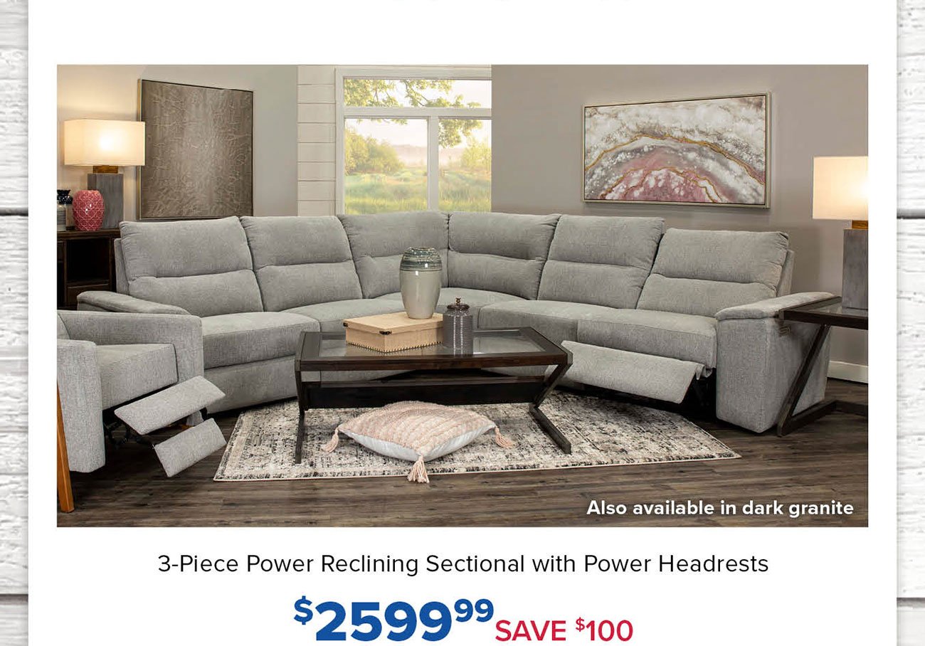 Power-reclining-sectional