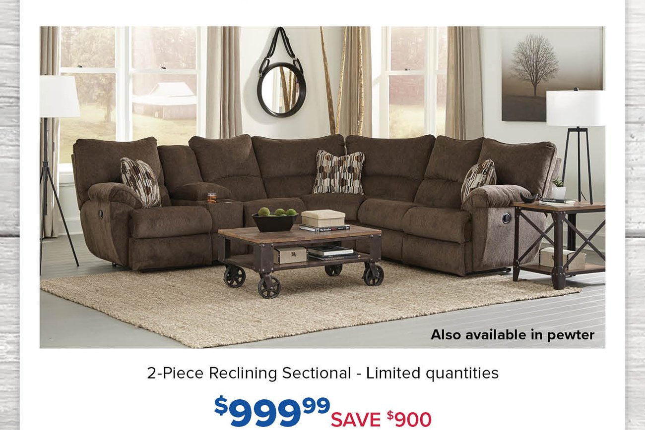 Reclining-sectional