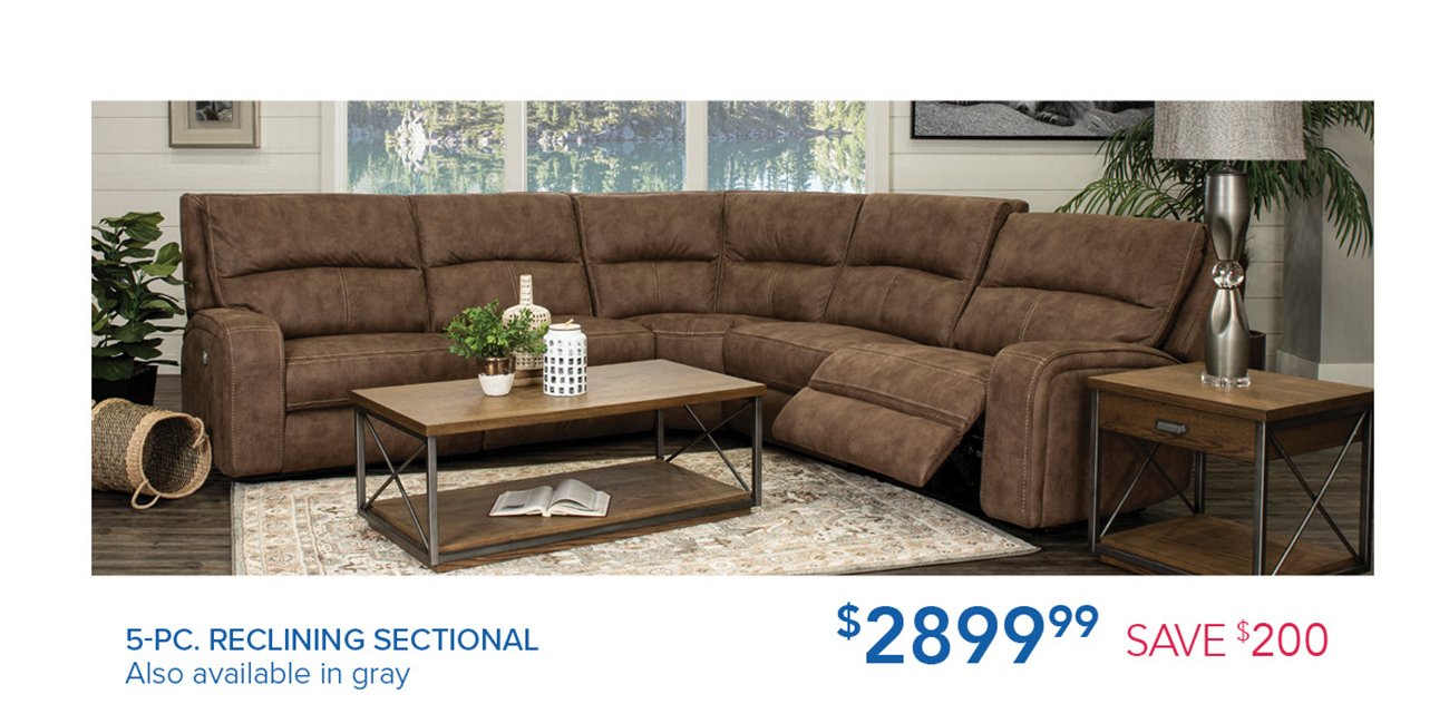 Reclining-sectional