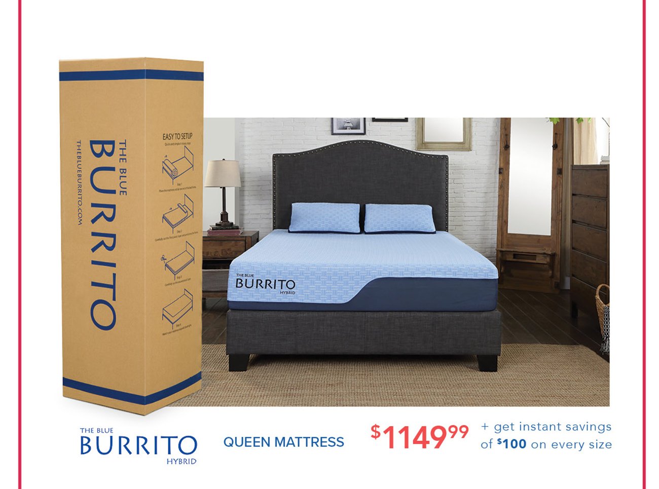 Blue-burrito-queen-mattress