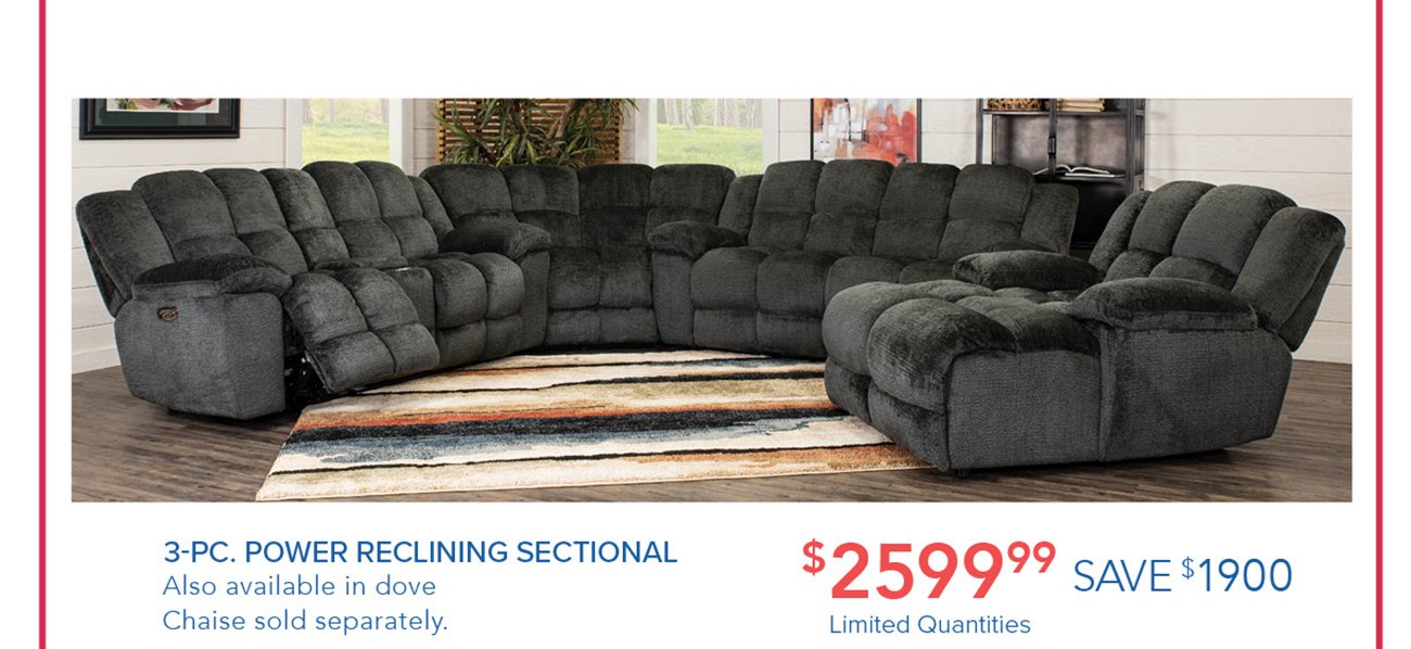 Power-reclining-sectional