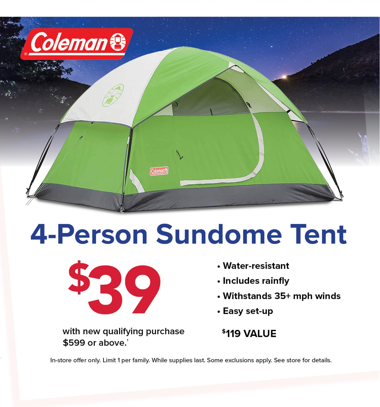 Sundome-tent