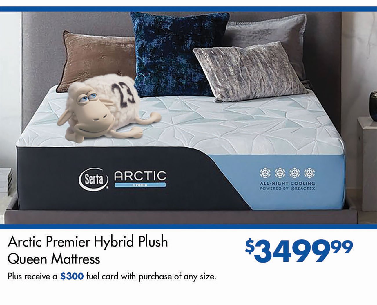 Arctic-Premier-Hybrid-Plush-Queen-Mattress