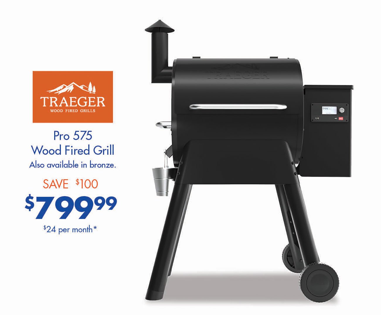 Traeger-Pro-575-Wood-Fired-Grill